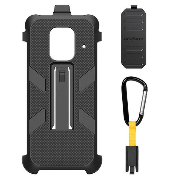 Ulefone - Multifunctional Case voor Ulefone Power Armor 14 / 14 Pro - Black