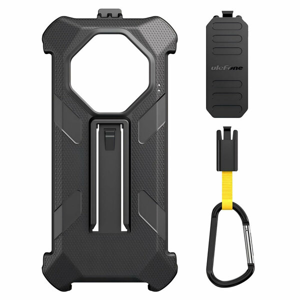 Ulefone - Multifunctional Case voor Ulefone Armor X16 / X16 Pro - Black