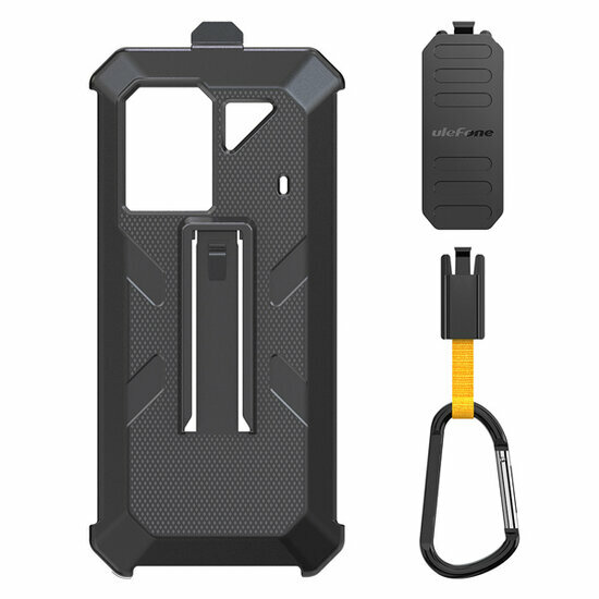 Ulefone - Multifunctional Case voor Ulefone Power Armor 18 / 19 - Black