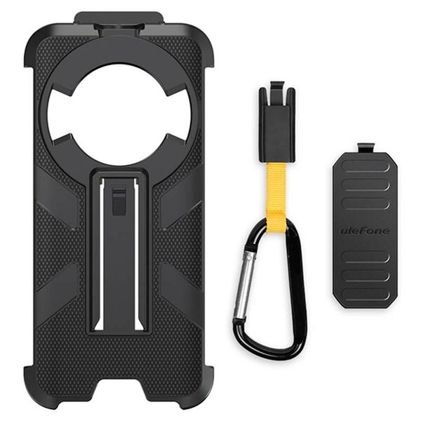Ulefone - Multifunctional Case voor Ulefone Power Armor 16 Pro / 16S - Black