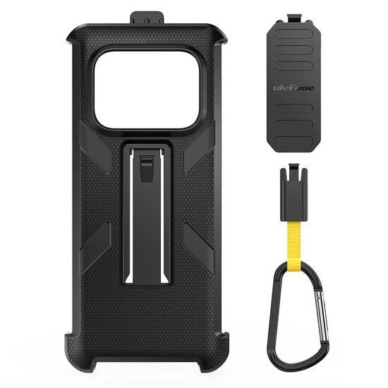 Ulefone - Multifunctional Case voor Ulefone Armor 25T / 25T Pro - Black