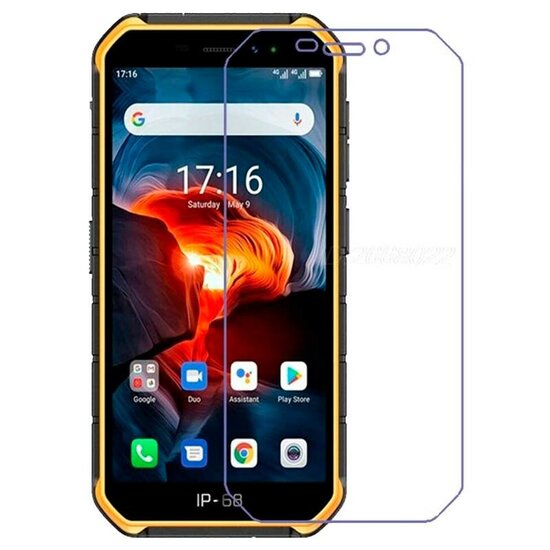 Ulefone - Tempered Glass Screenprotector voor Ulefone Armor X6 / X6 Pro / X7 / X7 Pro - Transparent