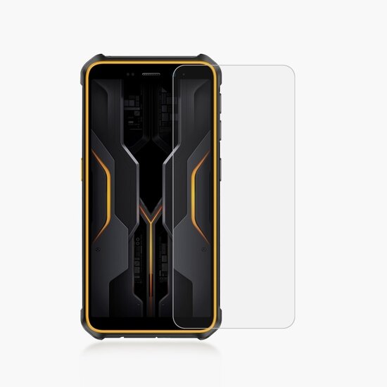 Ulefone - Tempered Glass Screenprotector voor Ulefone Armor X12 / X12 Pro - Transparent
