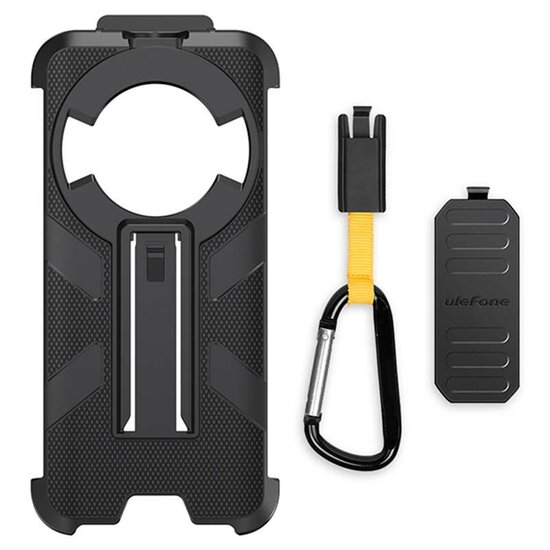Ulefone - Multifunctional Case voor Ulefone Power Armor 16 Pro / 16S - Black