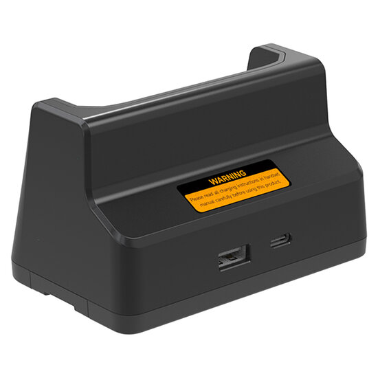 Ulefone - 10W Desk Charging Dock voor Ulefone Armor 21 / Power Armor 16 Pro / 16S - Black