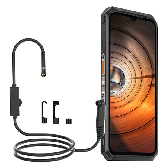 Ulefone - uSmart E02 Endoscope - Black
