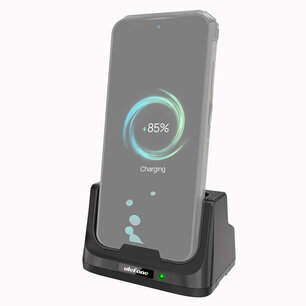 Ulefone - 10W Desk Charging Dock for Ulefone Armor 21 / Power Armor 16 Pro / 16S - Black Ulefone - 10W Desk Charging Dock for Ulefone Armor 21 / Power Armor 16 Pro / 16S - Black